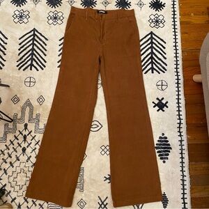 Reformation Brow Corduroy High Waist Bootcut Pants